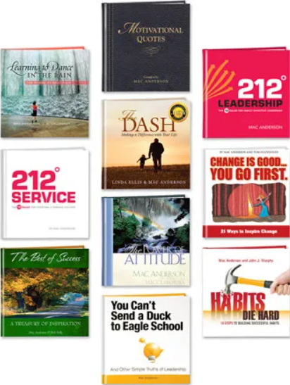 Inspirational book publishing brand growth